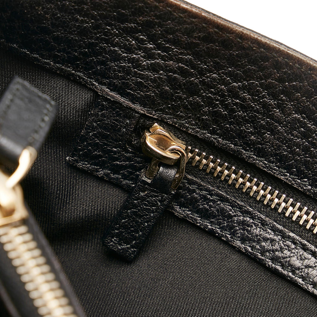 Gucci Junco Leather Handbag (SHG-34266)