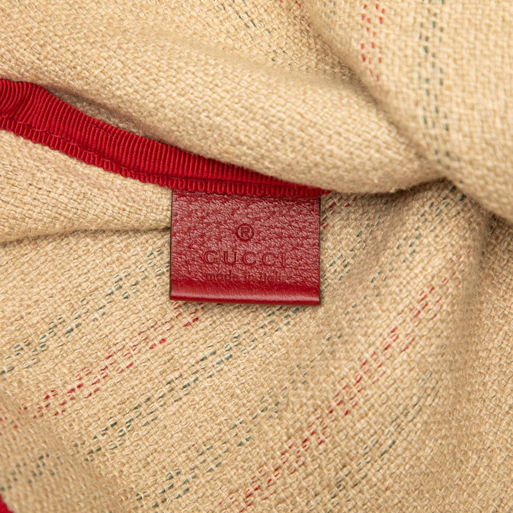 Gucci Jute Arles Printed Tote