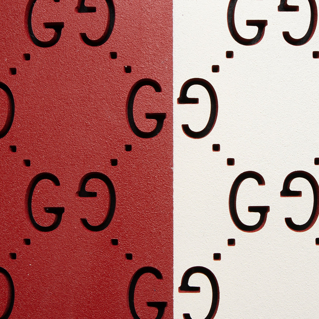 Gucci GG Perforated Rubber Tote