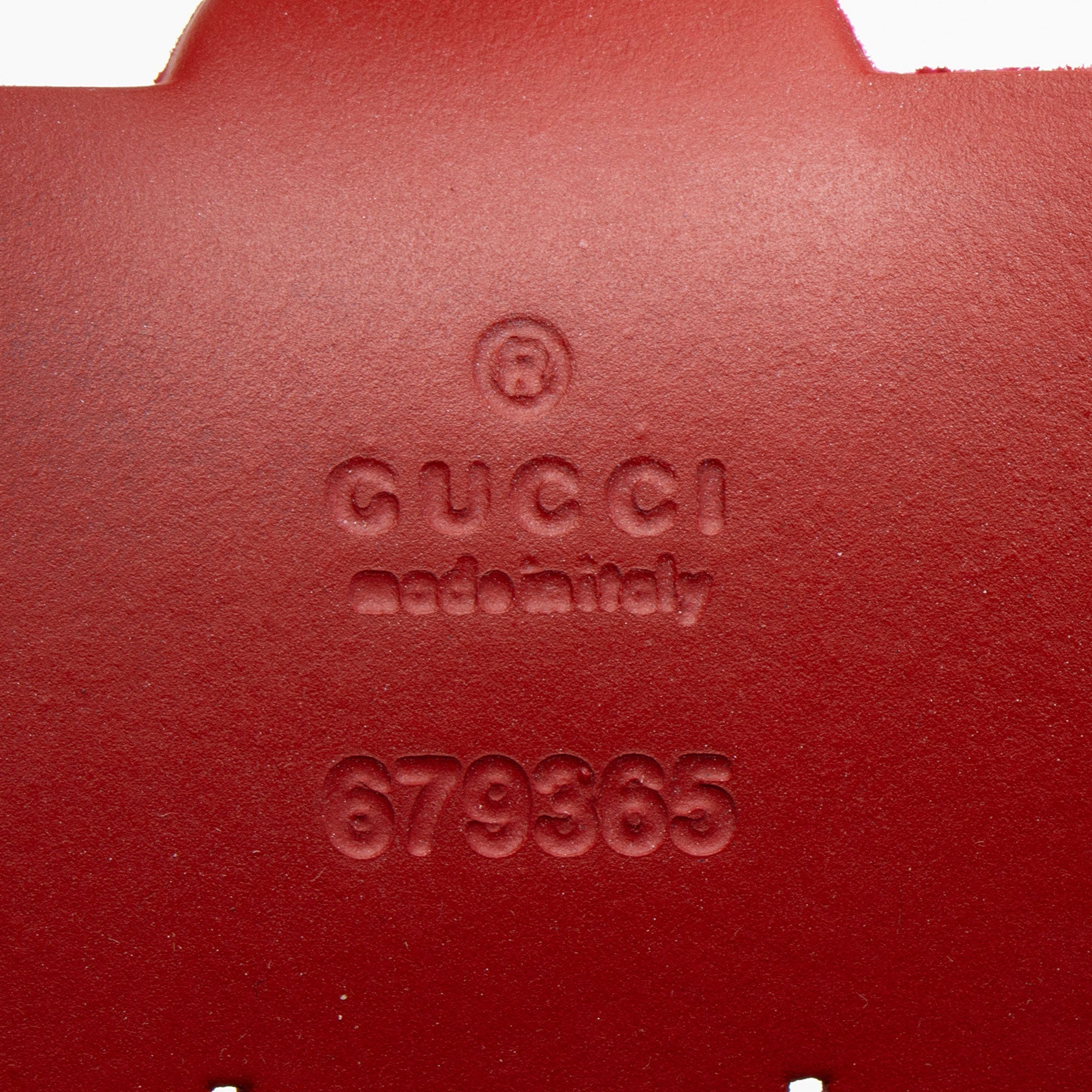 Gucci GG Perforated Rubber Tote