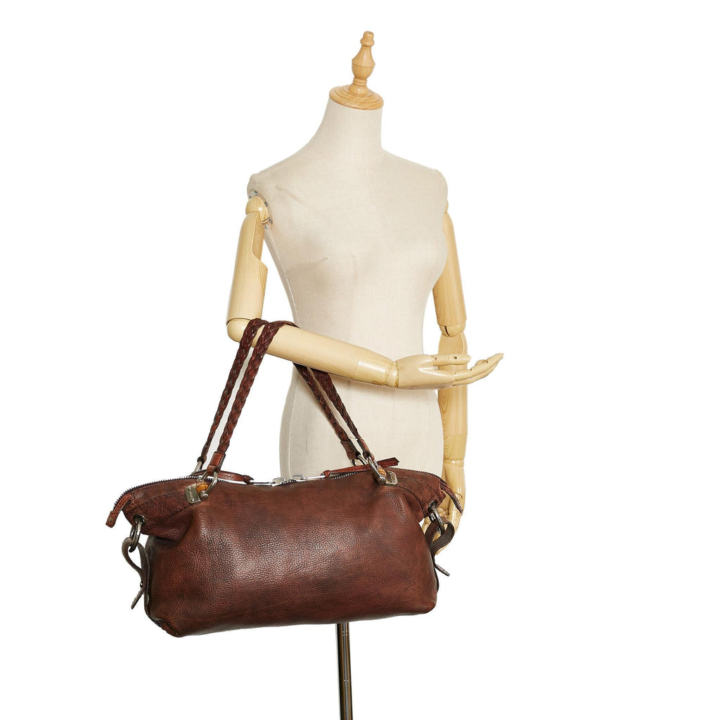 Gucci Large Bamboo Bar Tote Bag (SHG-hGIwnc)