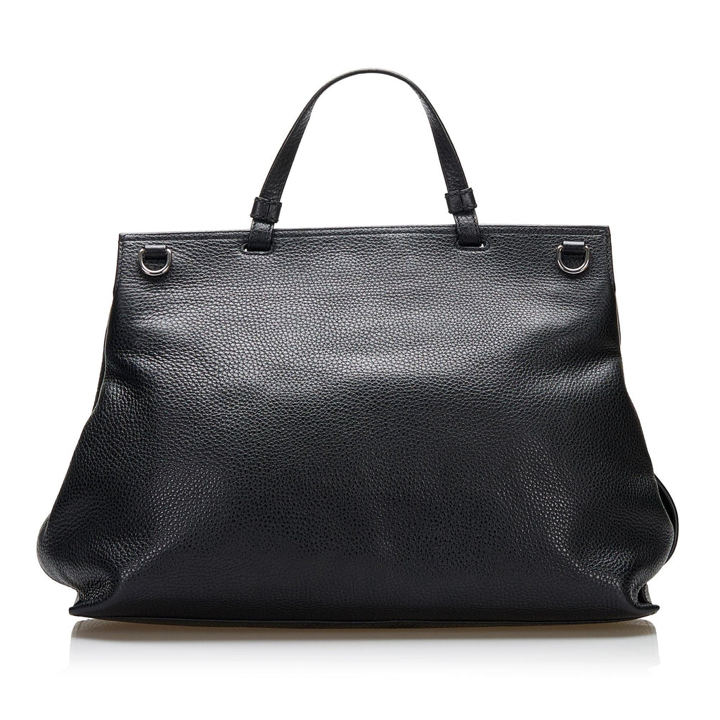 Gucci Large Bamboo Daily Satchel (SHG-36846)
