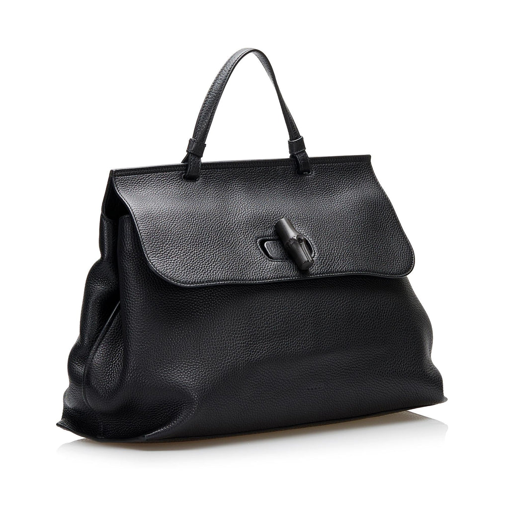 Gucci Large Bamboo Daily Satchel (SHG-36846)