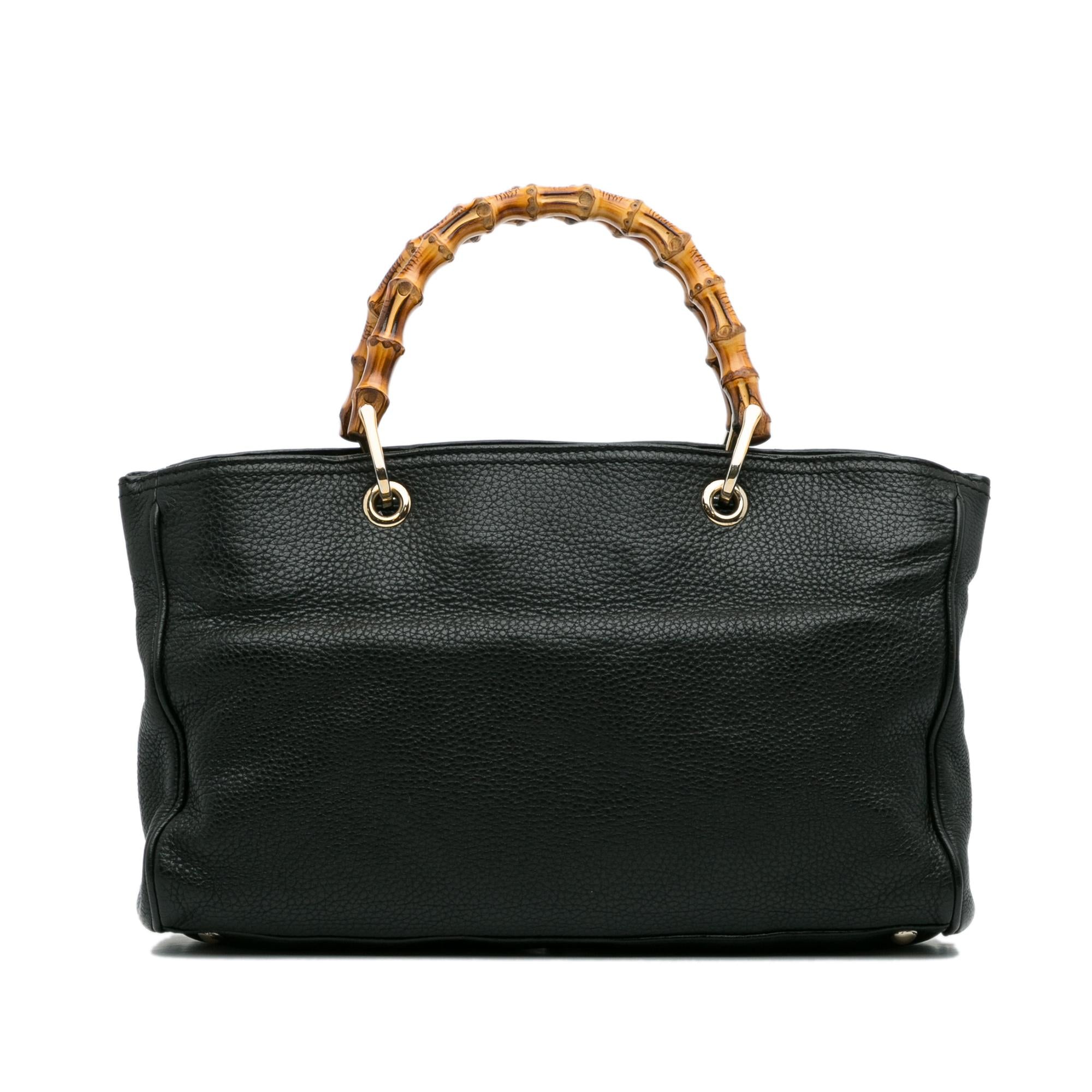 Gucci Large Bamboo Shopper (SHG-VQA0mh)