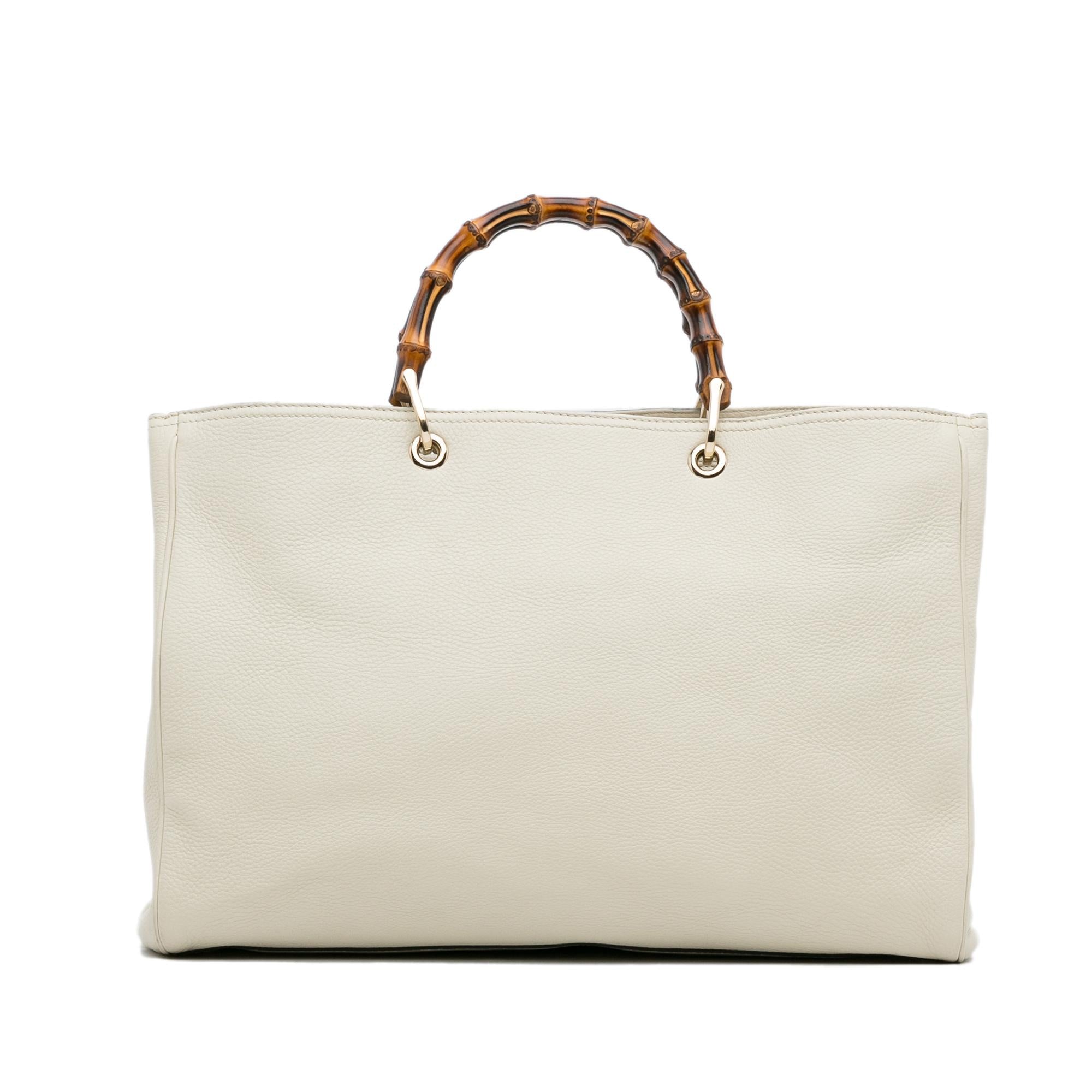 Gucci Large Bamboo Shopper (SHG-xsngj8)