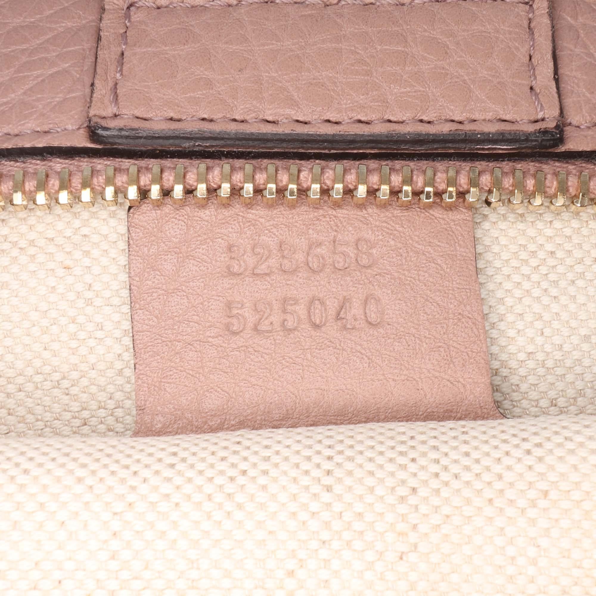 Gucci Large Calfskin Bamboo Shopper Satchel
