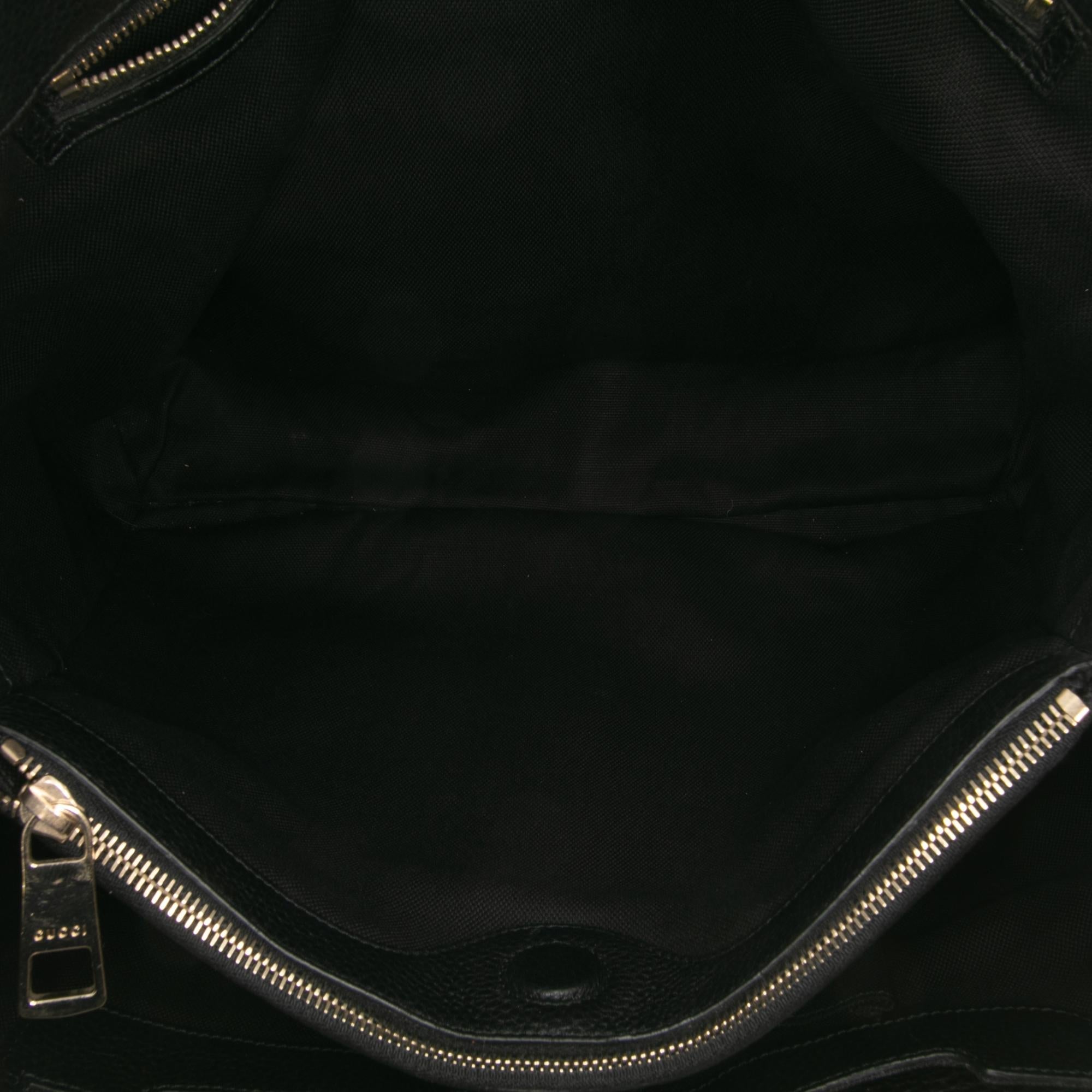 Gucci Large Calfskin Bamboo Shopper Satchel