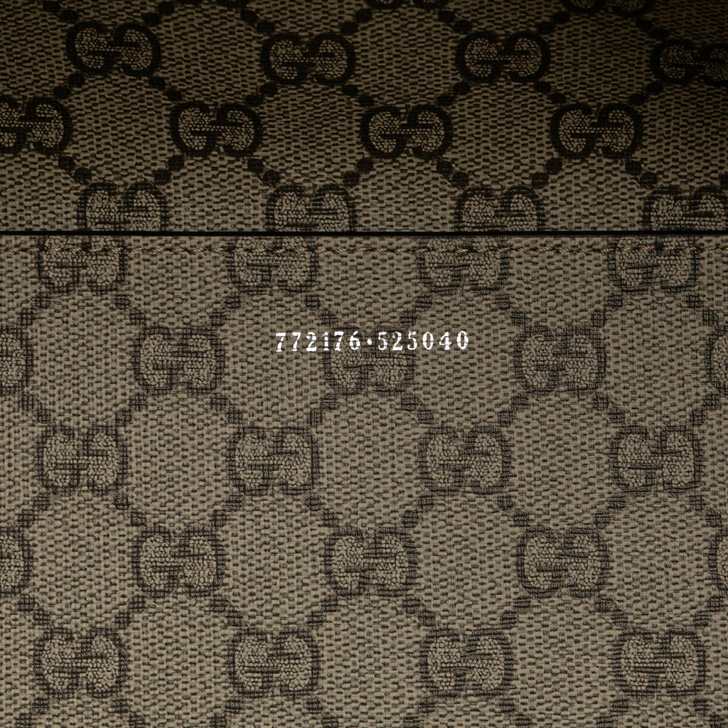 Gucci Large Canvas Logo Tote