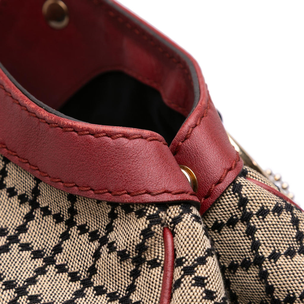 Gucci Large Diamante Canvas Sukey Tote