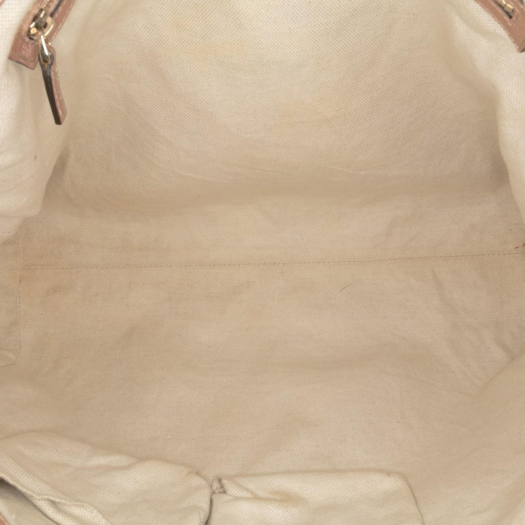 Gucci Large GG Canvas Bella Satchel