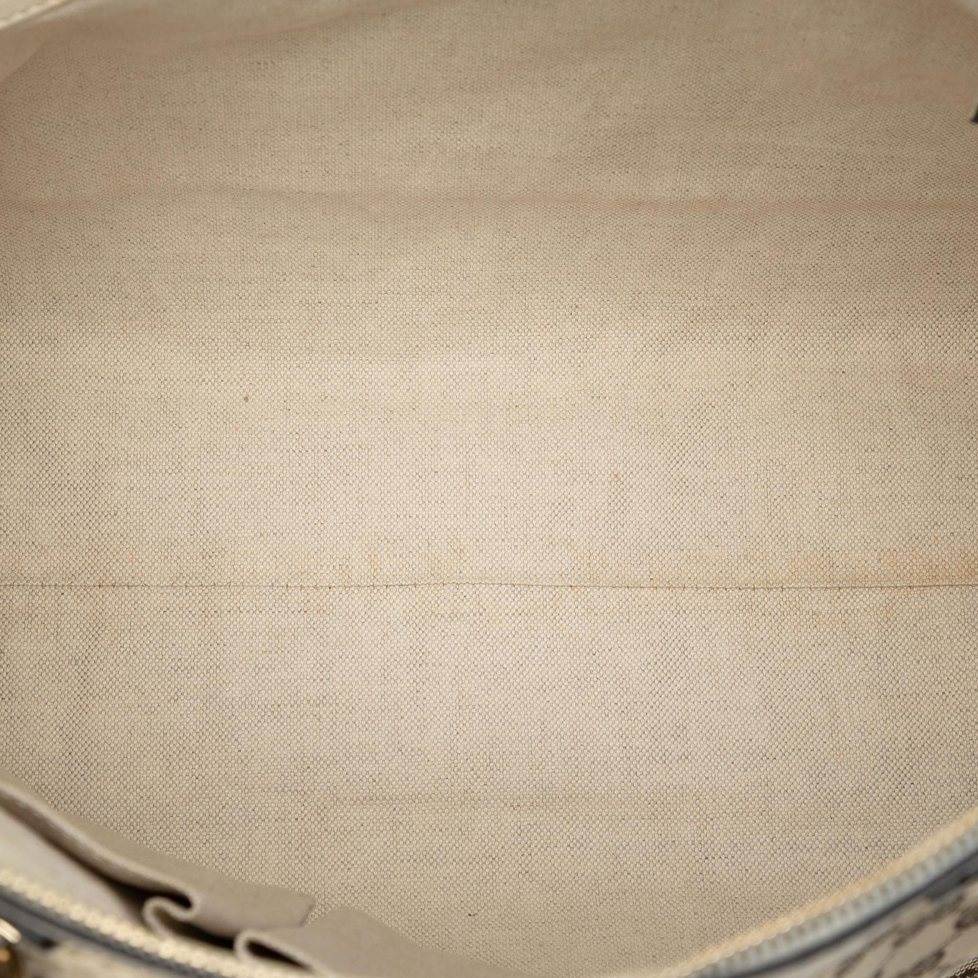 Gucci Large GG Canvas Bella Satchel