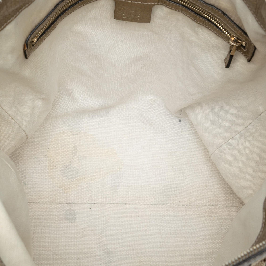Gucci Large GG Canvas Bella Shoulder Bag