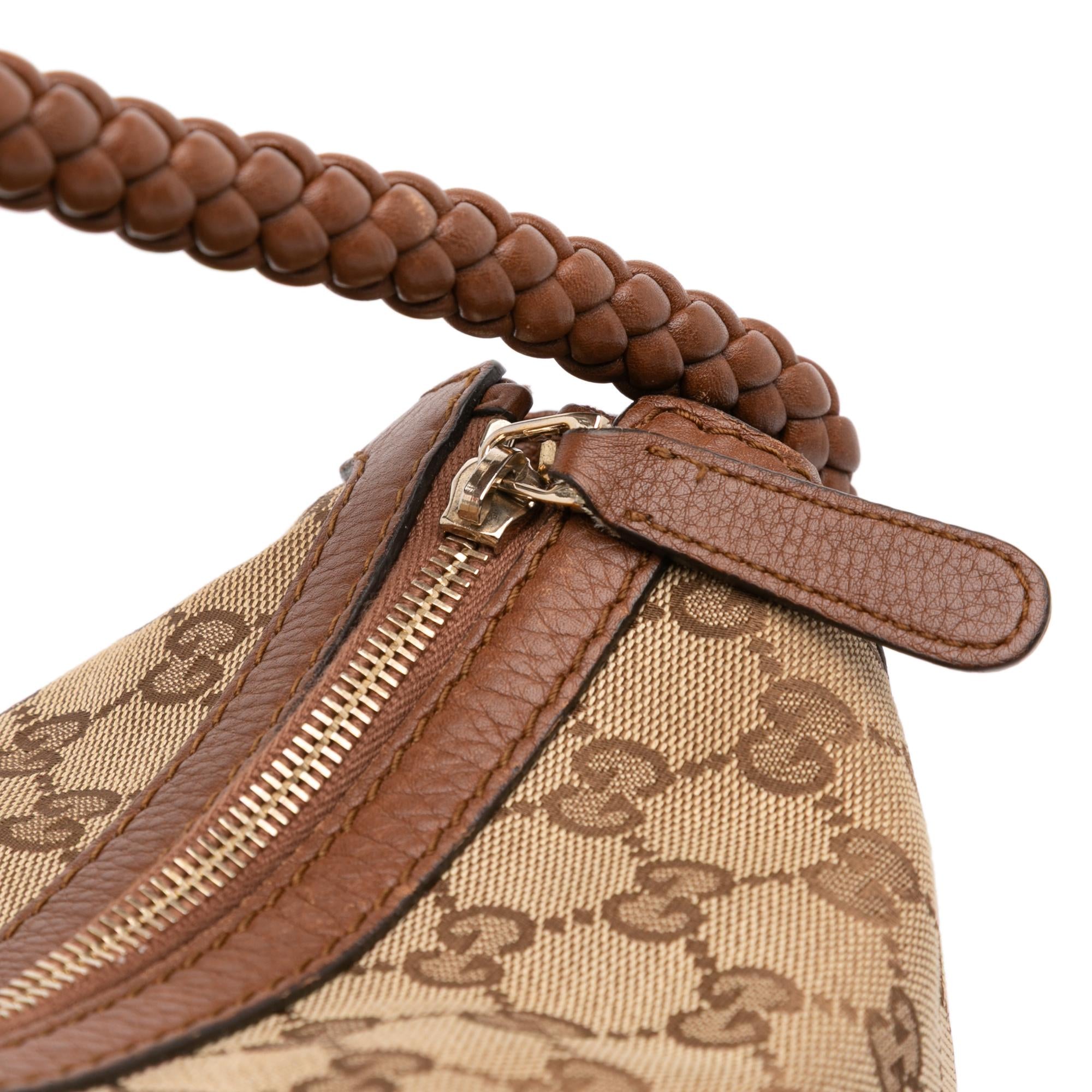 Gucci Large GG Canvas Bella Tote