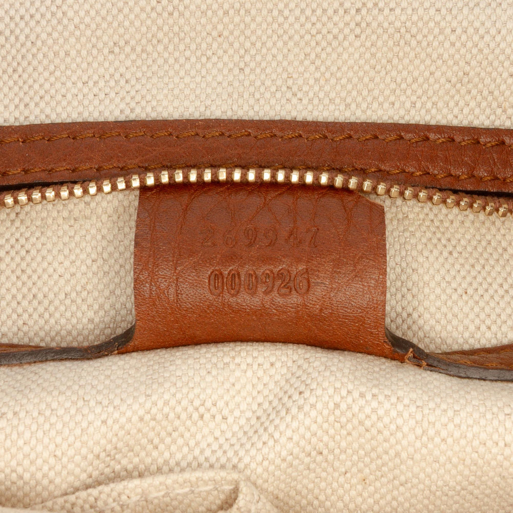 Gucci Large GG Canvas Bella Tote