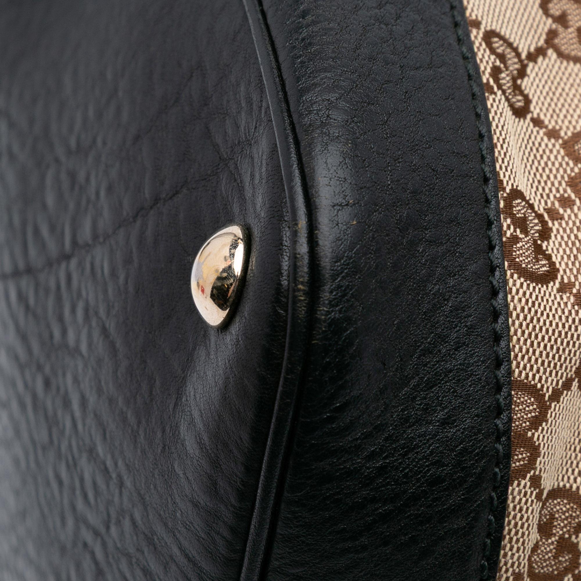 Gucci Large GG Canvas Charm Dome Satchel