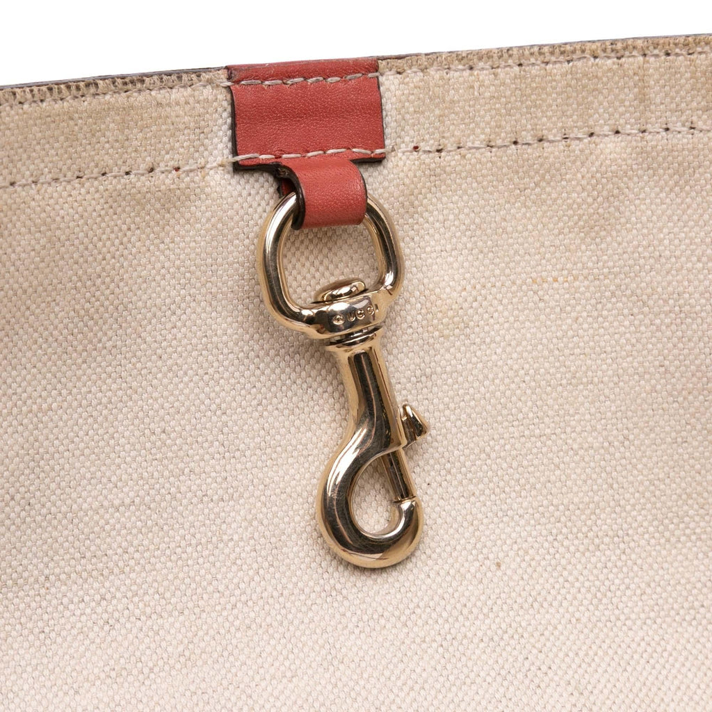 Gucci Large GG Canvas Craft Tote