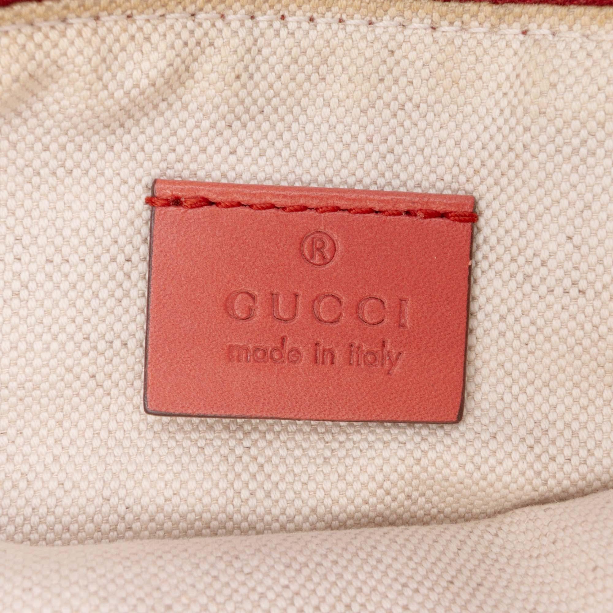 Gucci Large GG Canvas Craft Tote