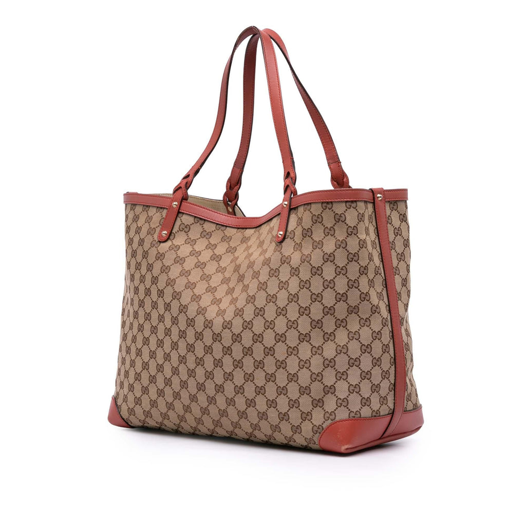 Gucci Large GG Canvas Craft Tote
