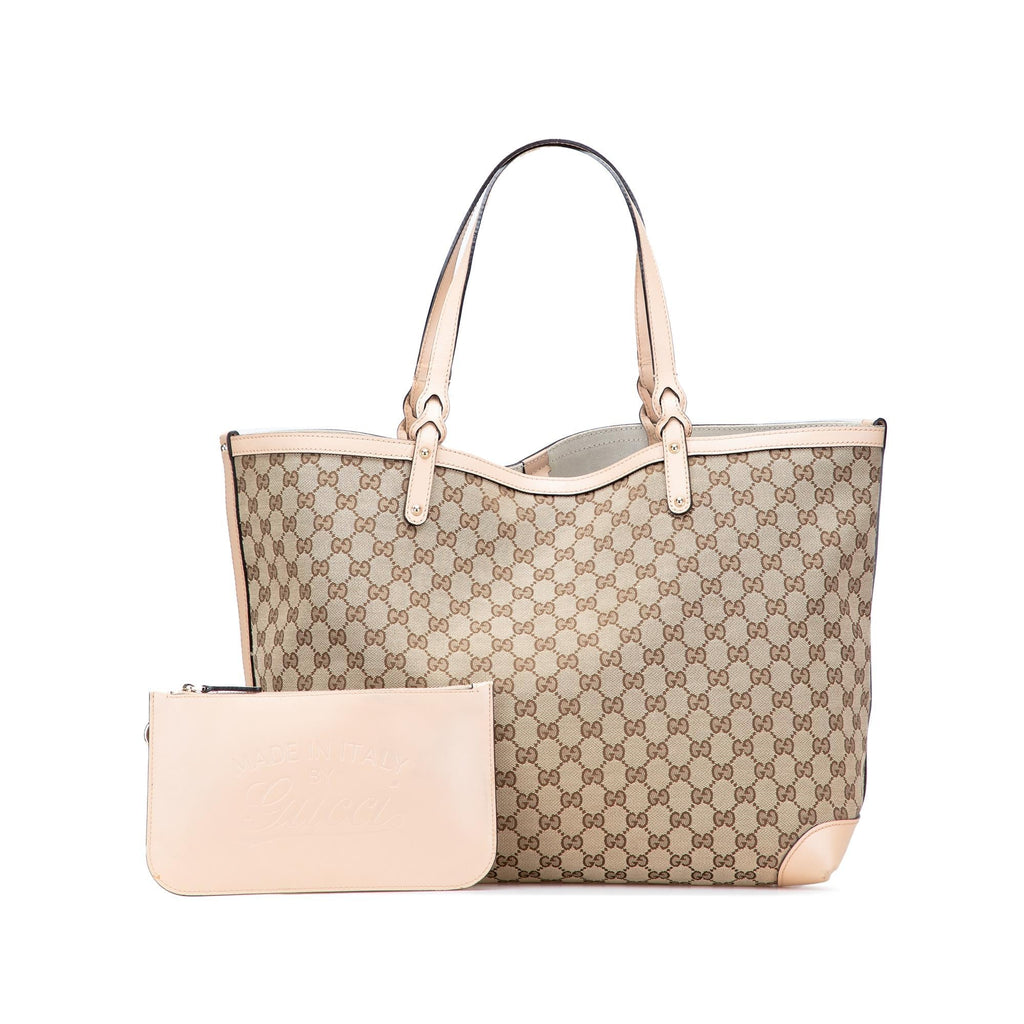 Gucci Large GG Canvas Craft Tote