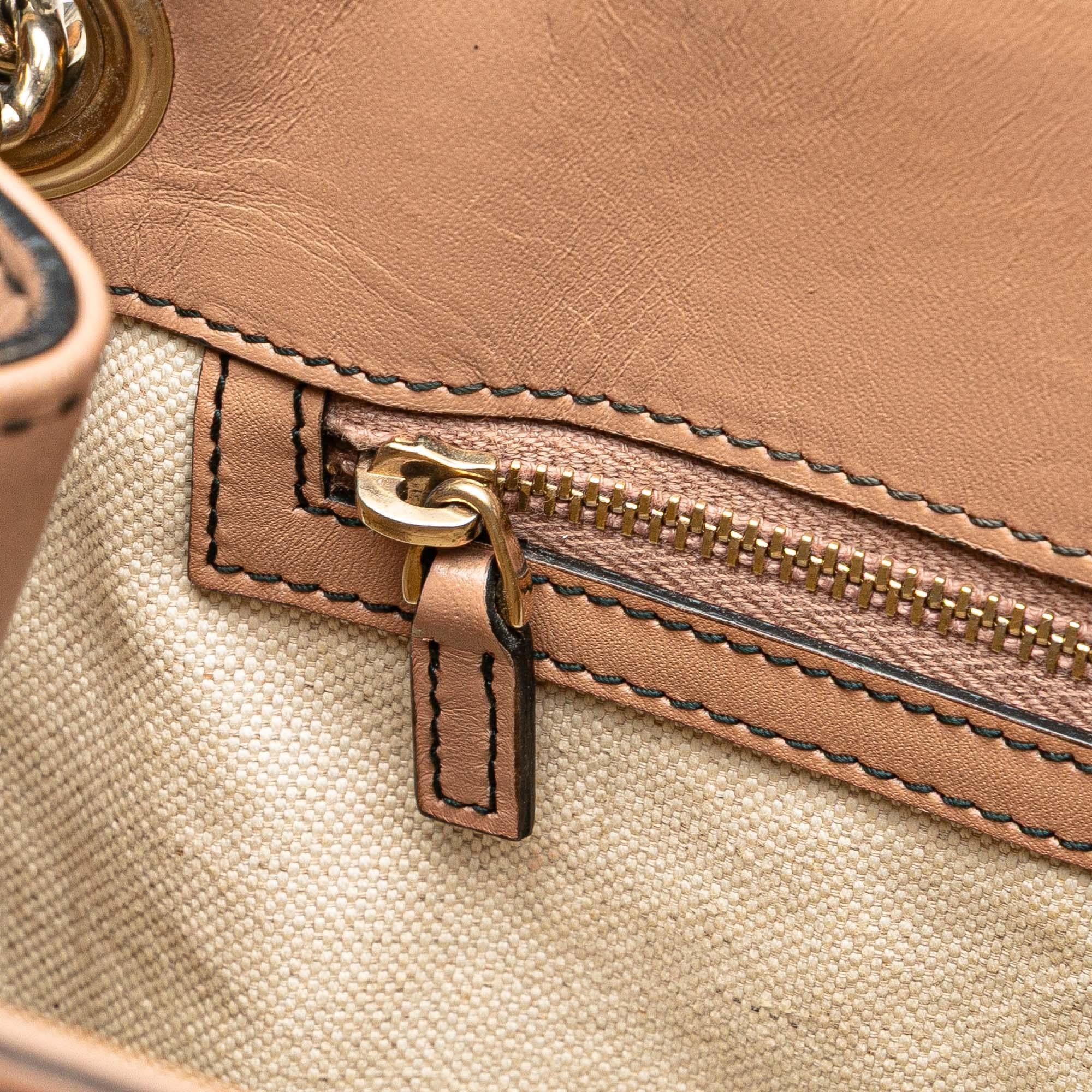 Gucci Large GG Canvas Emily Shoulder Bag