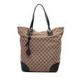 Gucci Large GG Canvas GG Charm Tote
