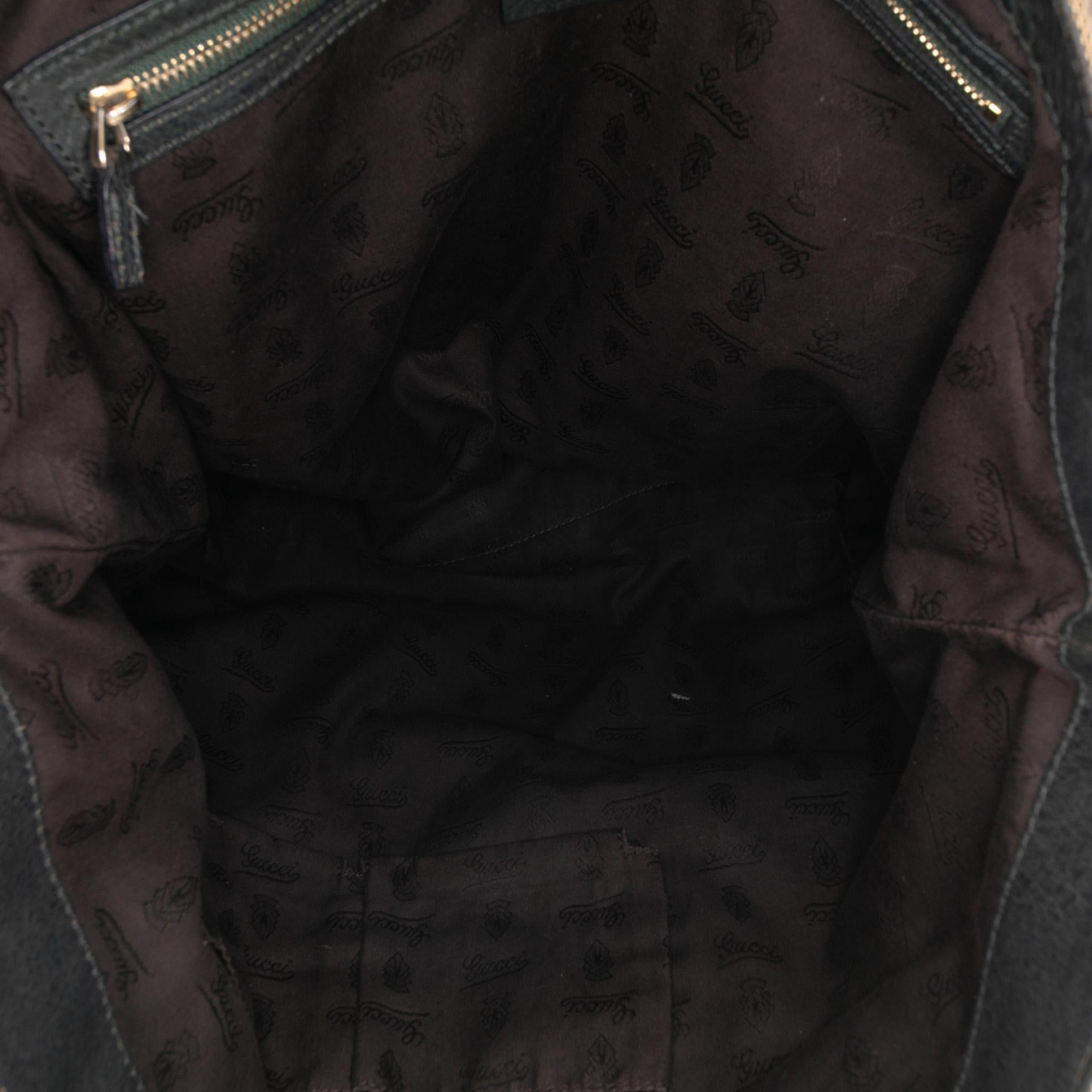 Gucci Large GG Canvas GG Charm Tote