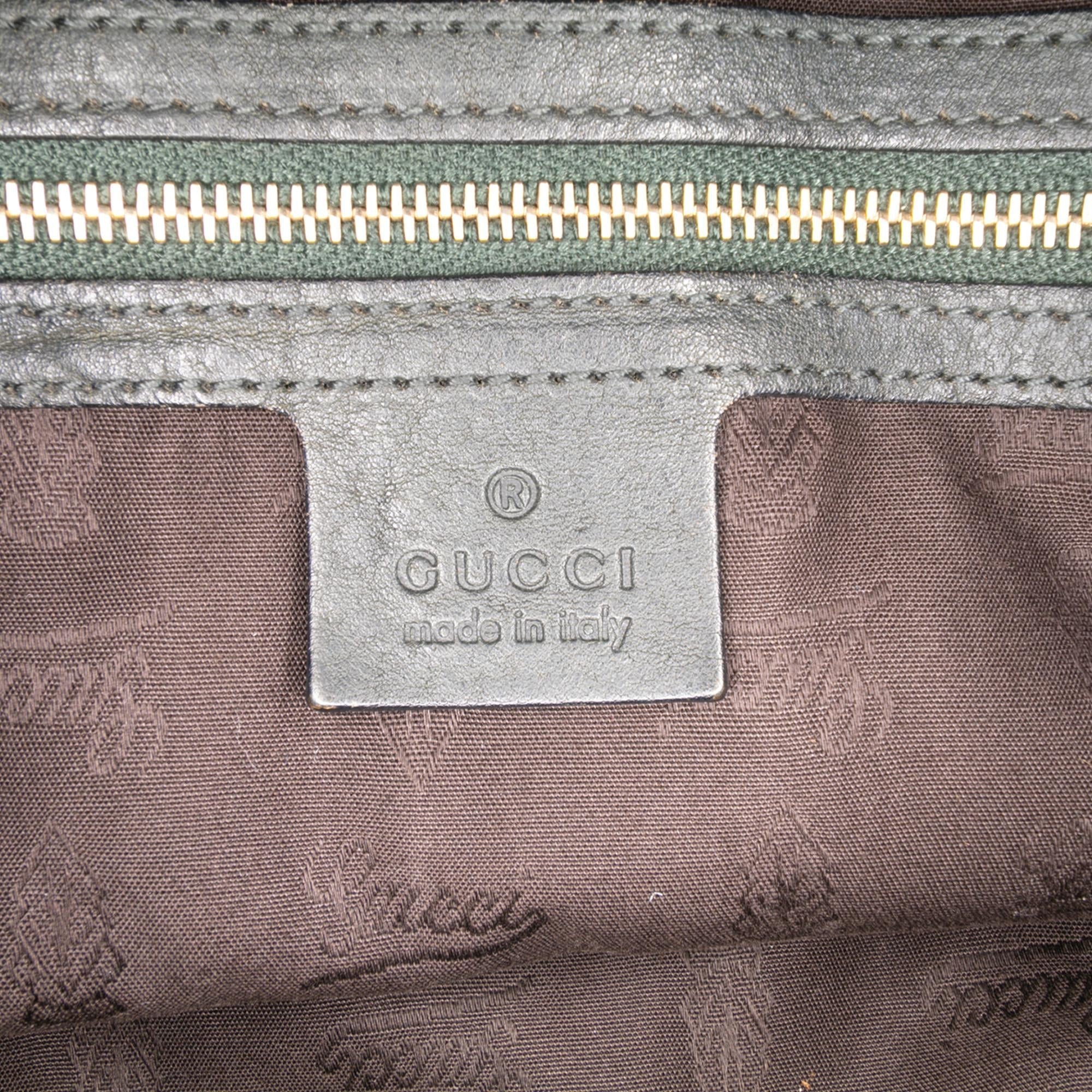 Gucci Large GG Canvas GG Charm Tote