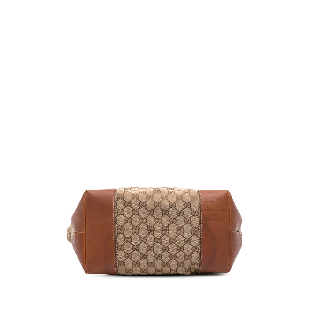 Gucci Large GG Canvas GG Charm Tote