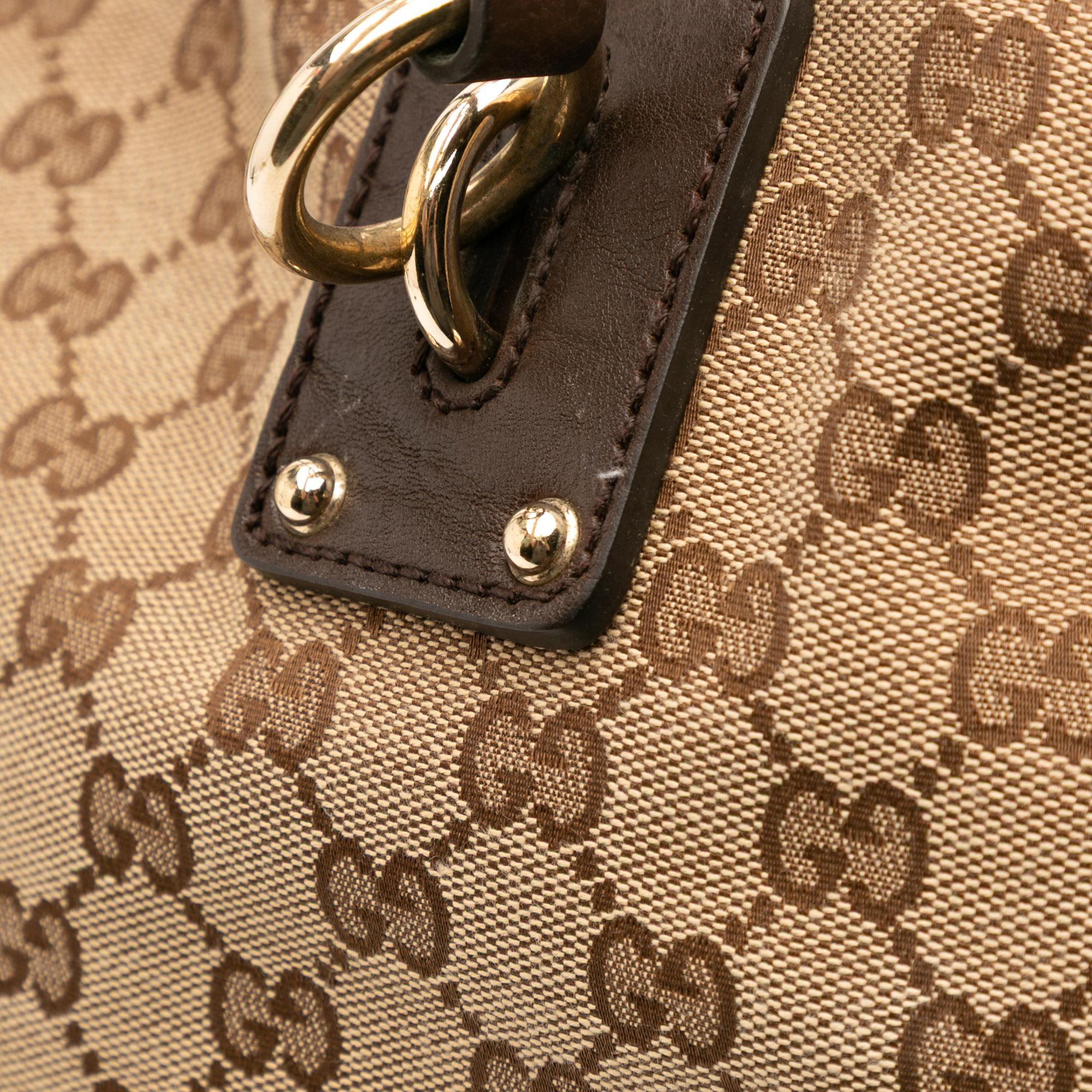 Gucci Large GG Canvas GG Charm Tote