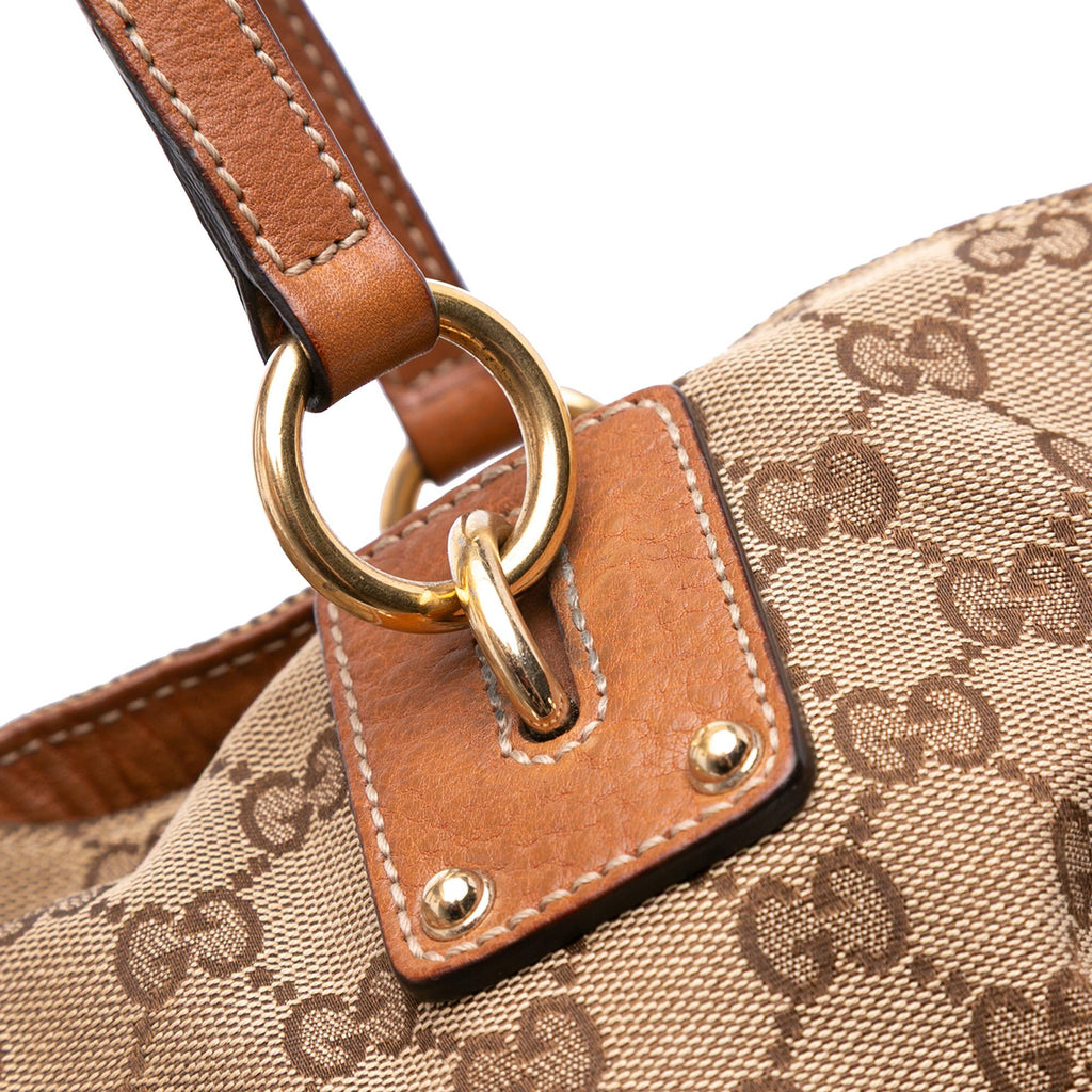 Gucci Large GG Canvas GG Charm Tote