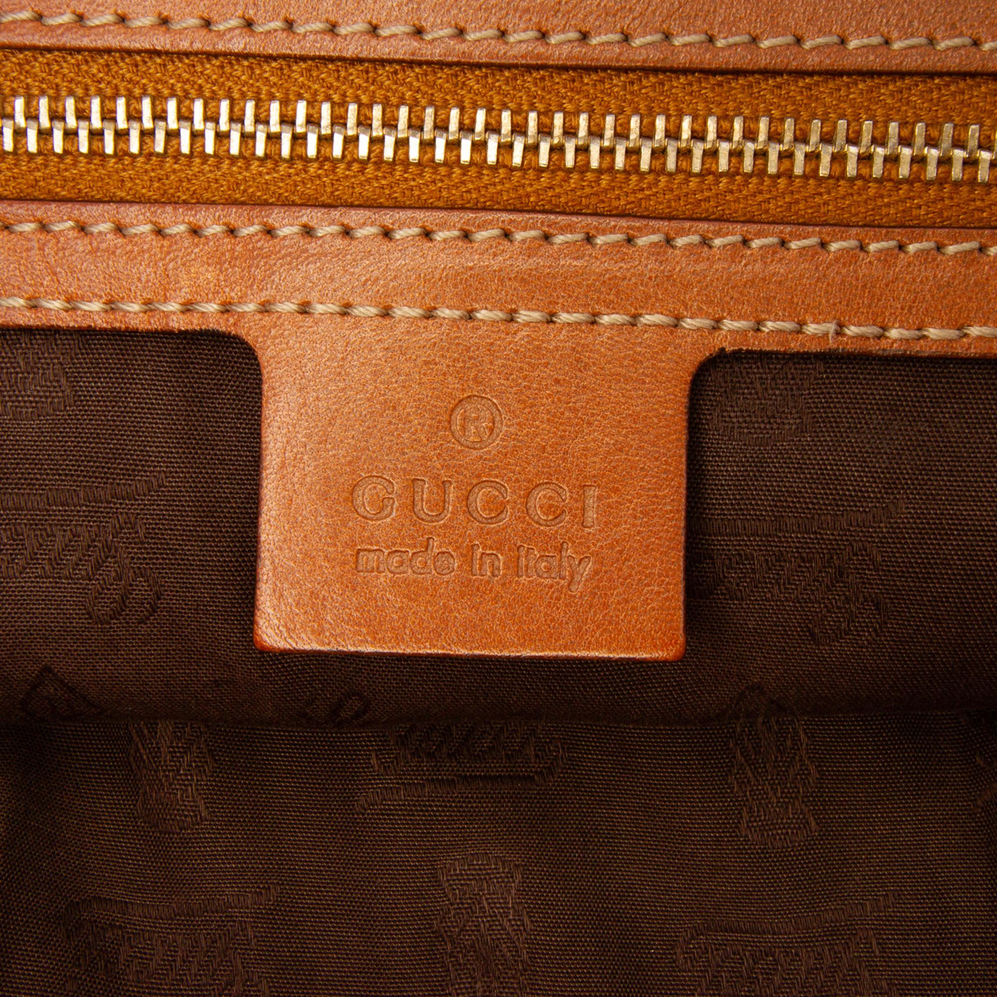 Gucci Large GG Canvas GG Charm Tote