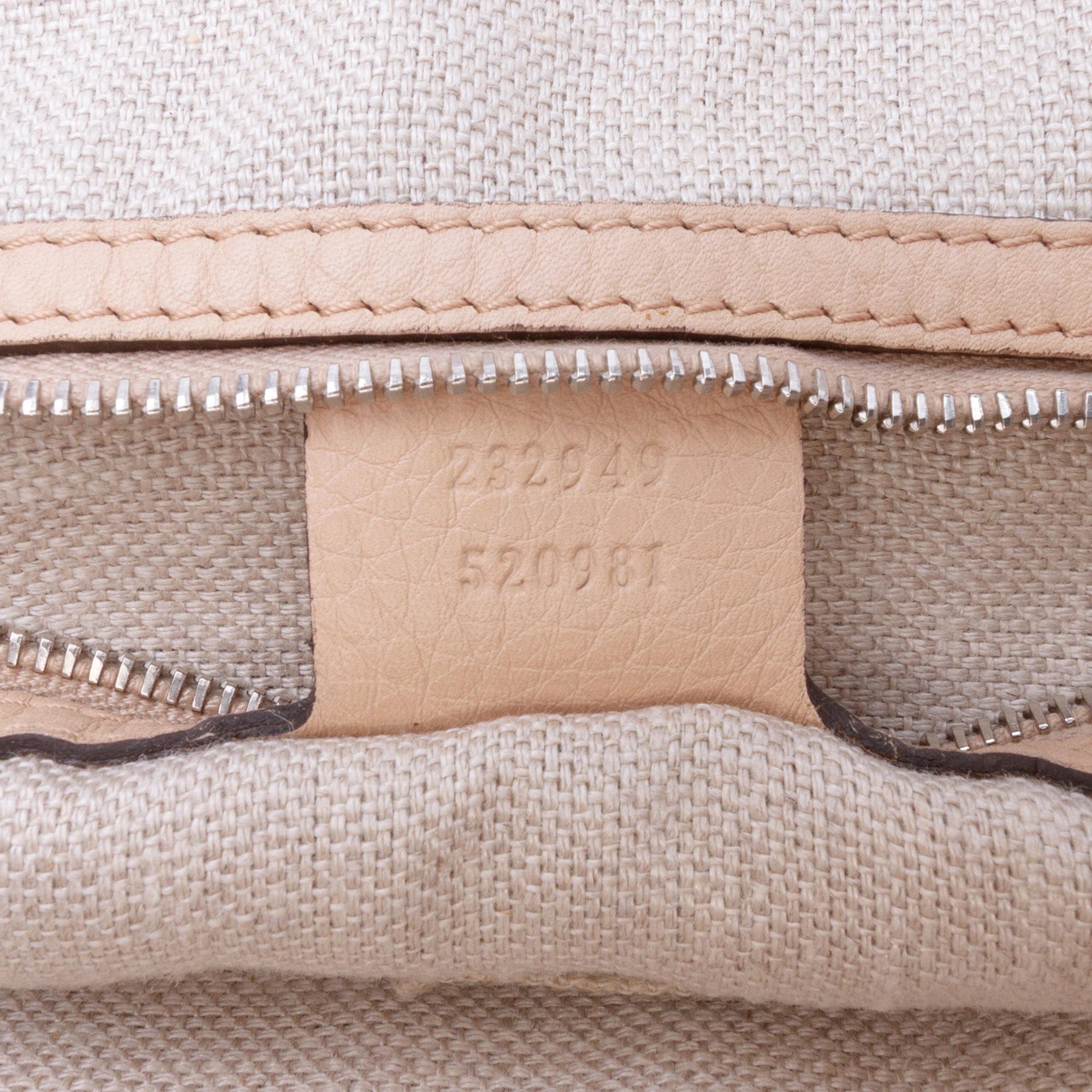 Gucci Large GG Canvas Icon Bit Satchel