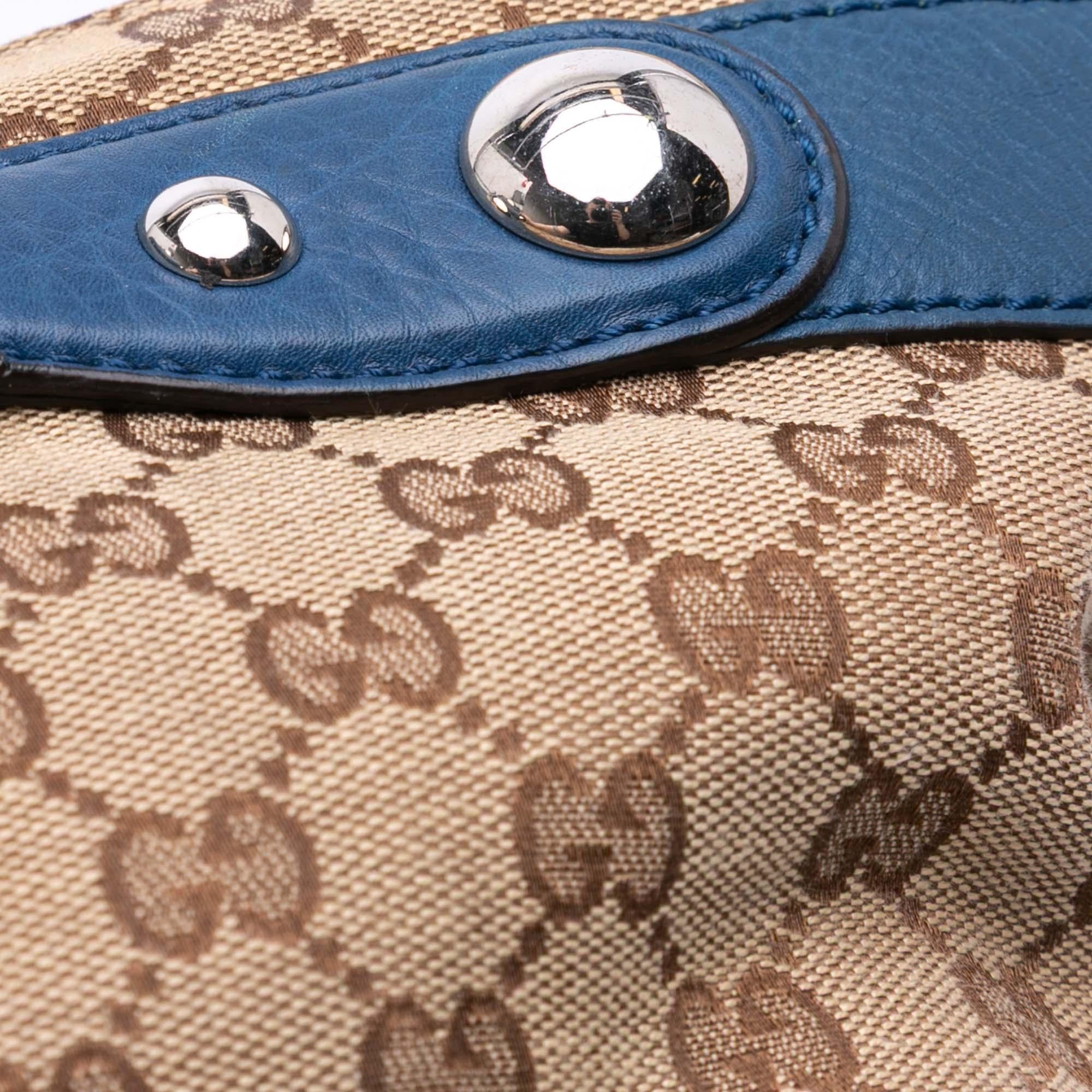Gucci Large GG Canvas Icon Bit Satchel