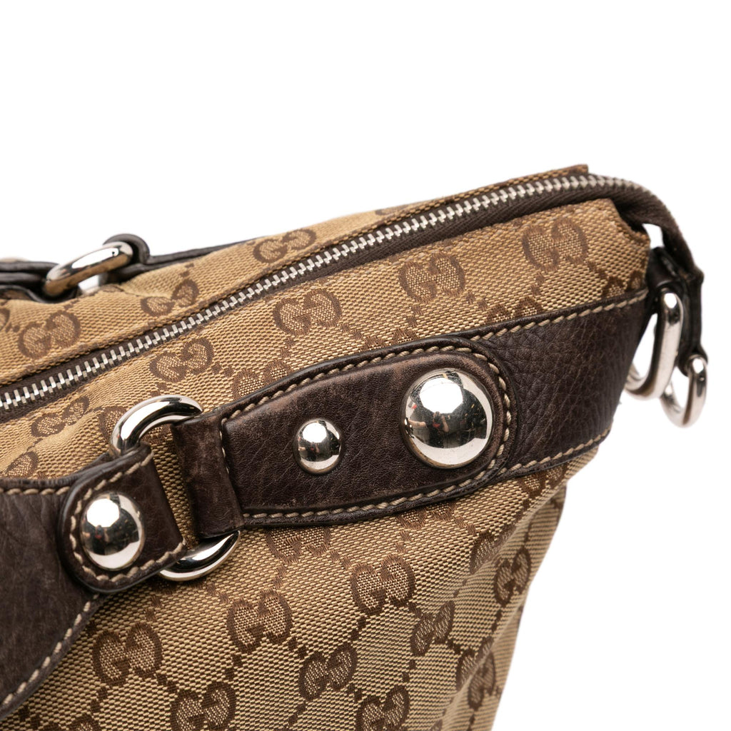 Gucci Large GG Canvas Icon Bit Satchel