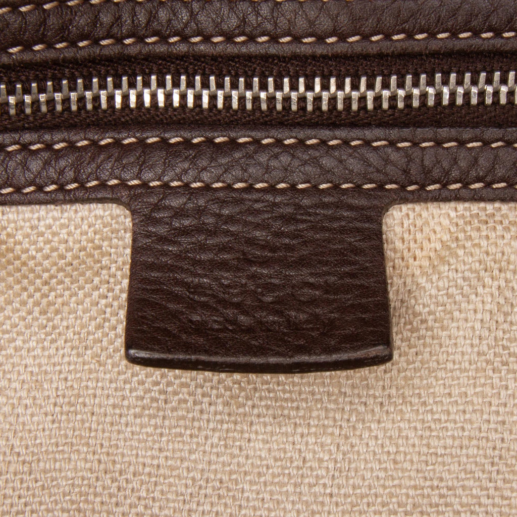 Gucci Large GG Canvas Icon Bit Satchel