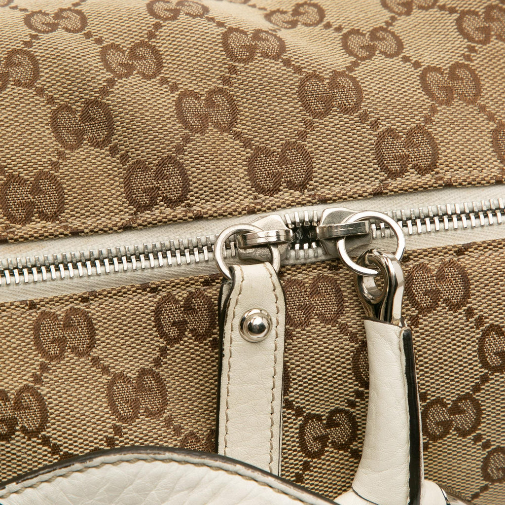 Gucci Large GG Canvas Icon Bit Satchel