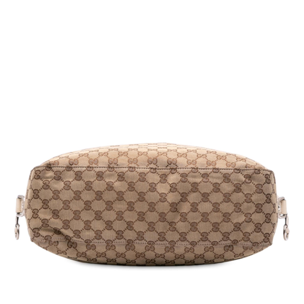 Gucci Large GG Canvas Icon Bit Satchel