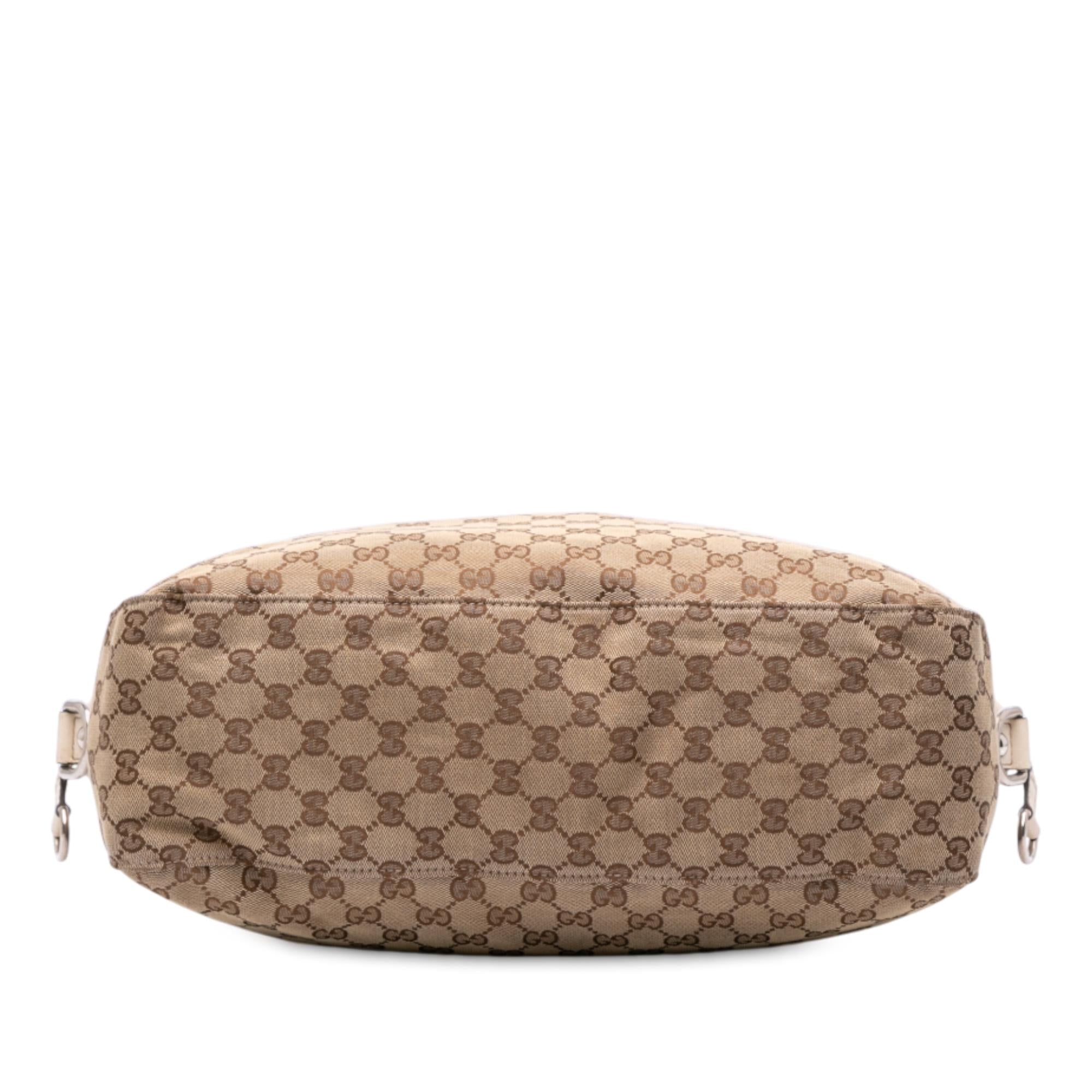 Gucci Large GG Canvas Icon Bit Satchel