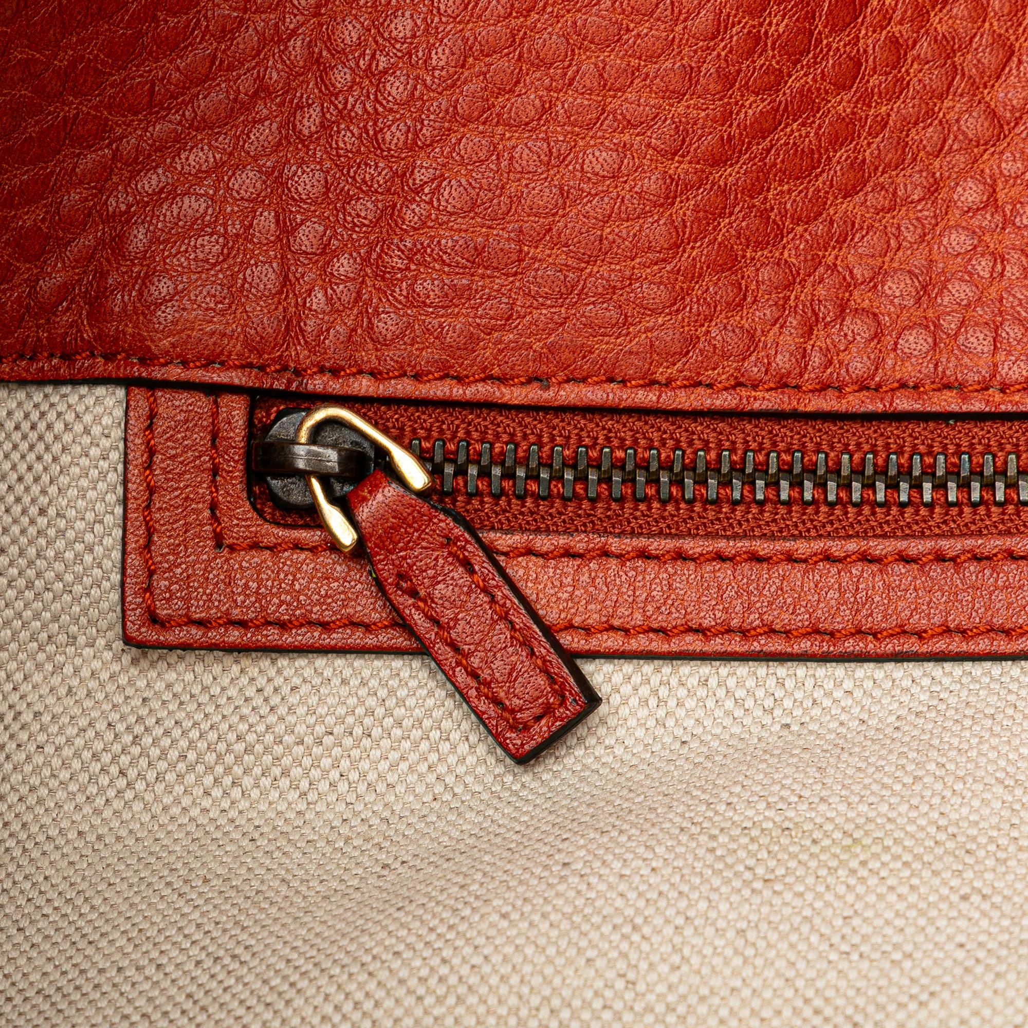 Gucci Large GG Canvas Laidback Crafty Tote