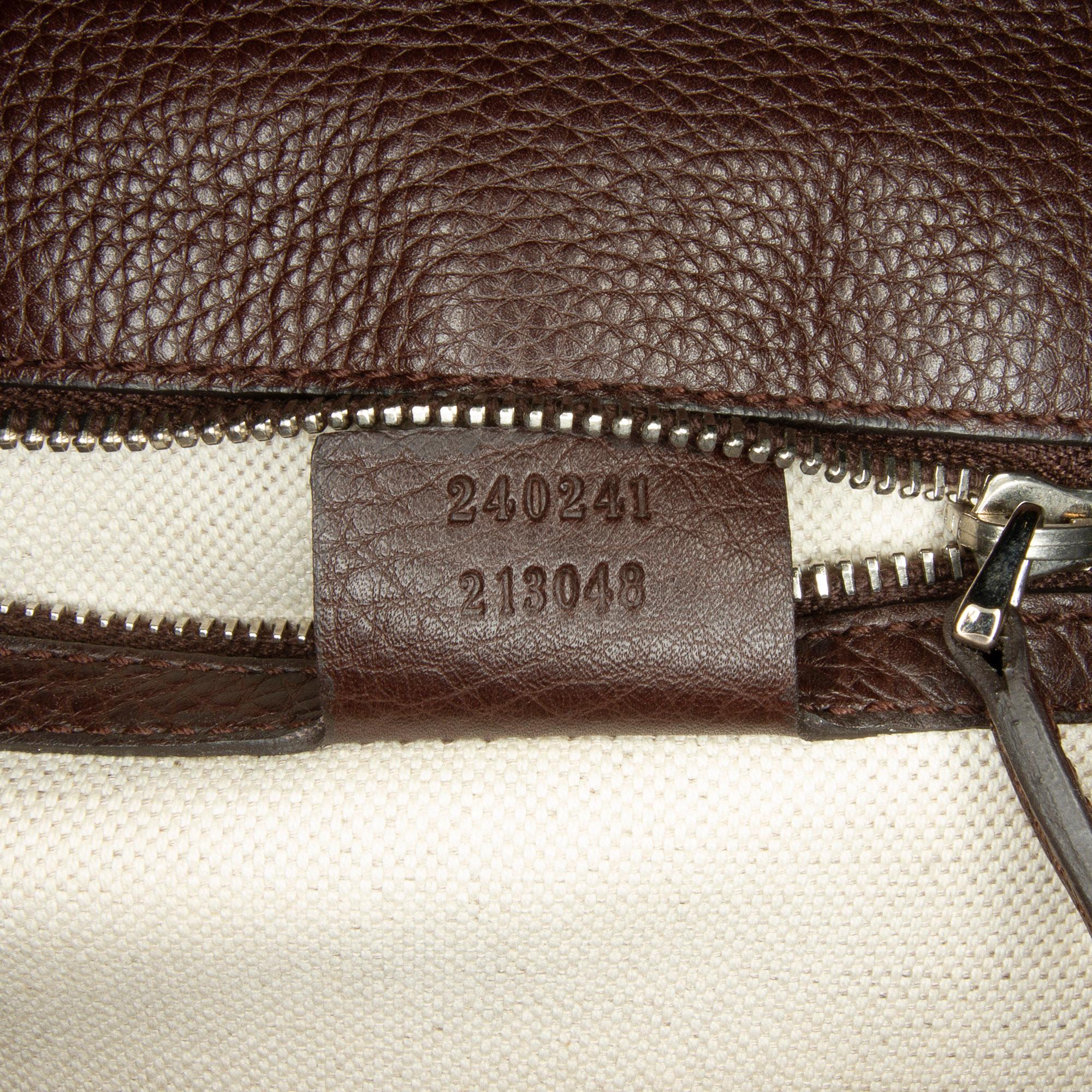 Gucci Large GG Canvas New Bamboo Satchel (SHG-rWP7tz)