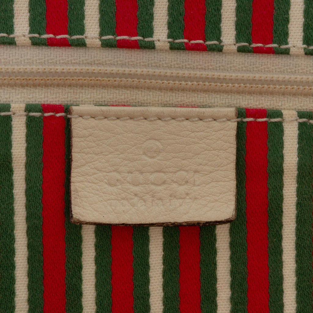 Gucci Large GG Canvas New Britt Tote
