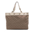 Gucci Large GG Canvas Positano Tote