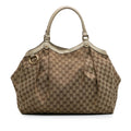 Gucci Large GG Canvas Sukey Tote