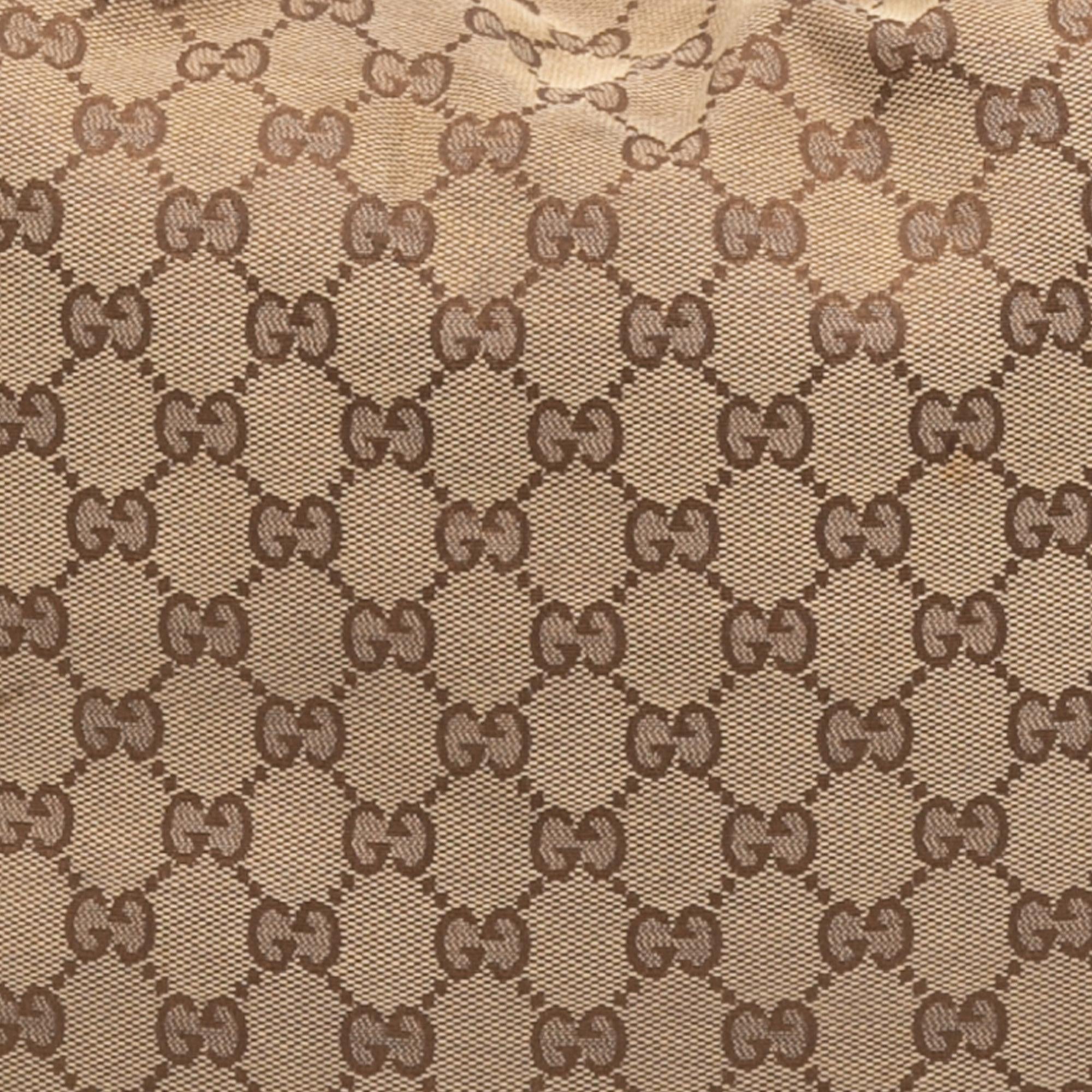 Gucci Large GG Canvas Twins Hobo