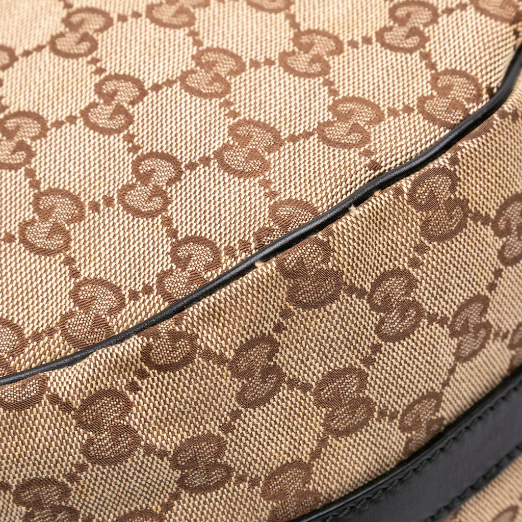 Gucci Large GG Canvas Twins Hobo