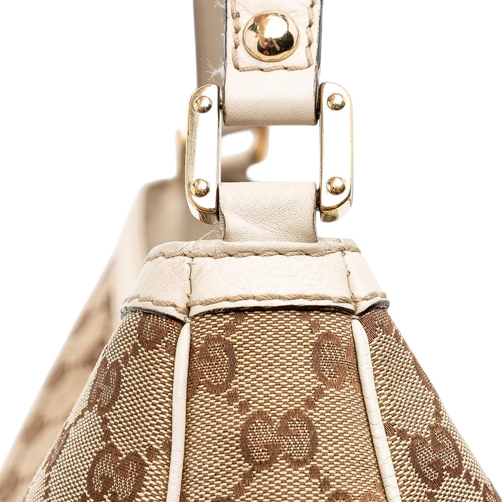 Gucci Large GG Canvas Web New Ladies Hobo