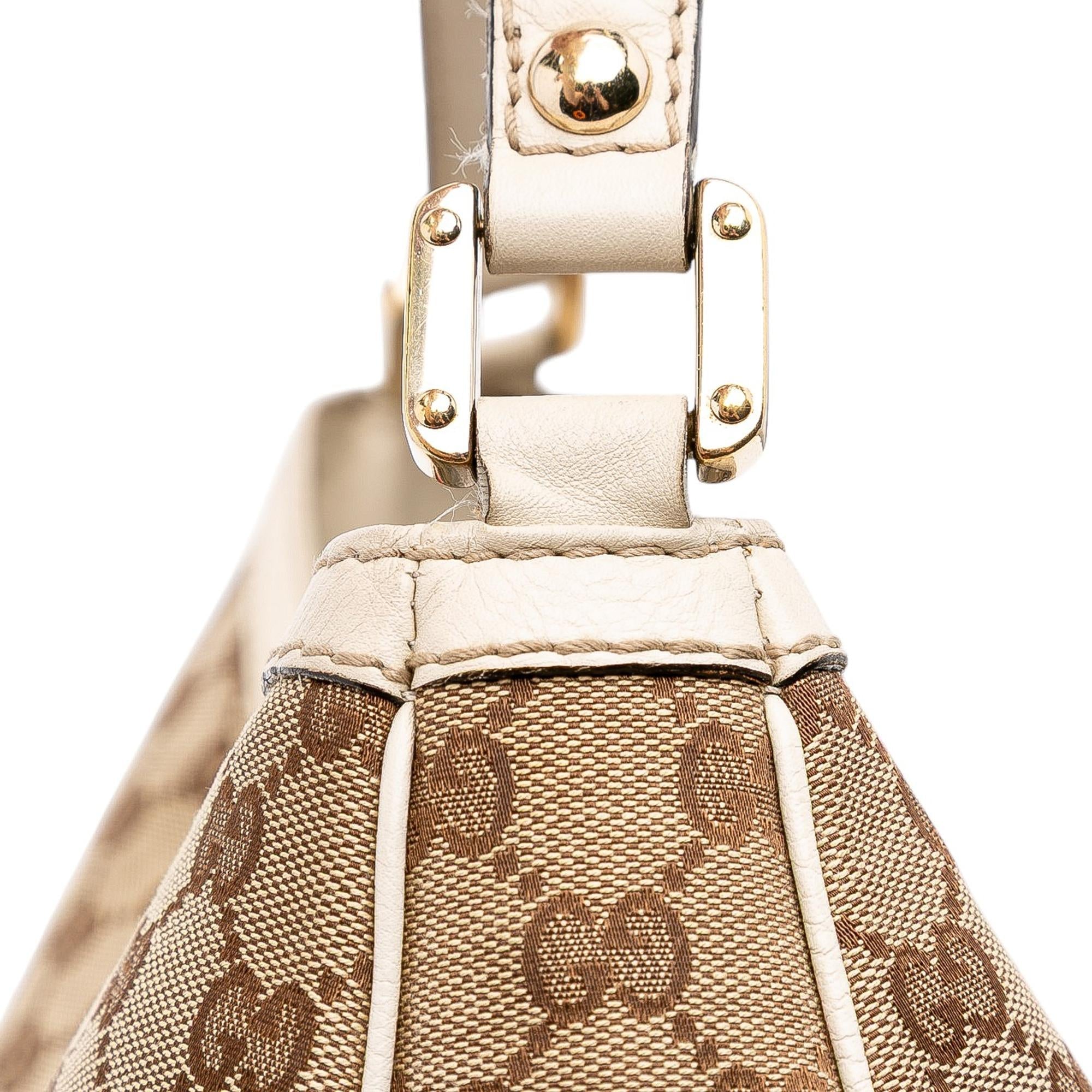 Gucci Large GG Canvas Web New Ladies Hobo