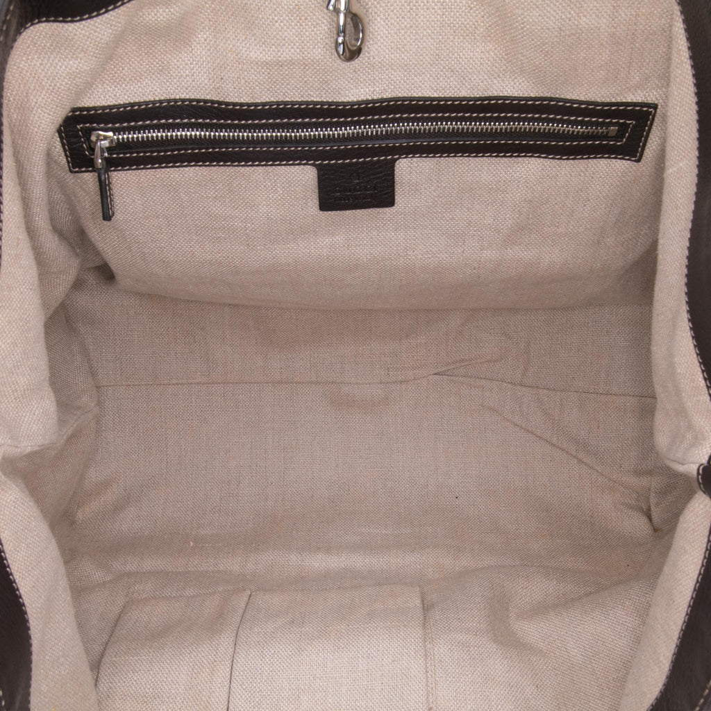 Gucci Large GG Canvas Web Sunset Tote