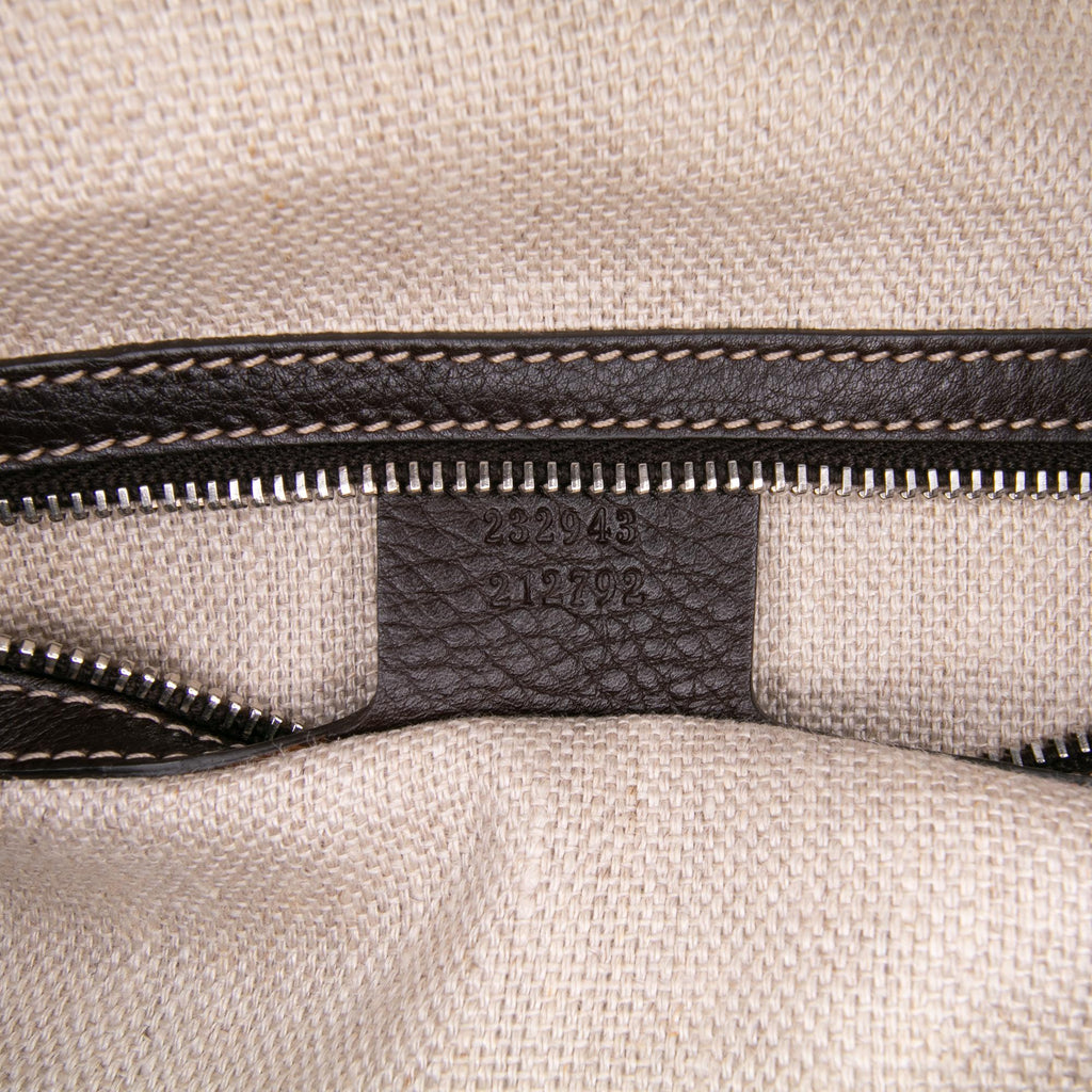Gucci Large GG Canvas Web Sunset Tote