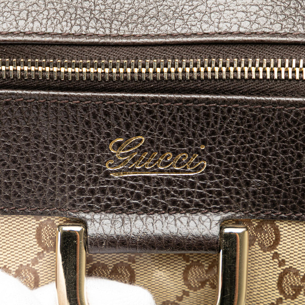 Gucci Large GG Crystal Abbey D Ring Tote
